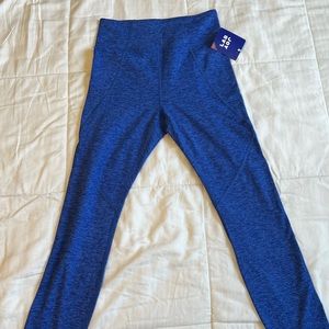Lab joy leggings blue, size small